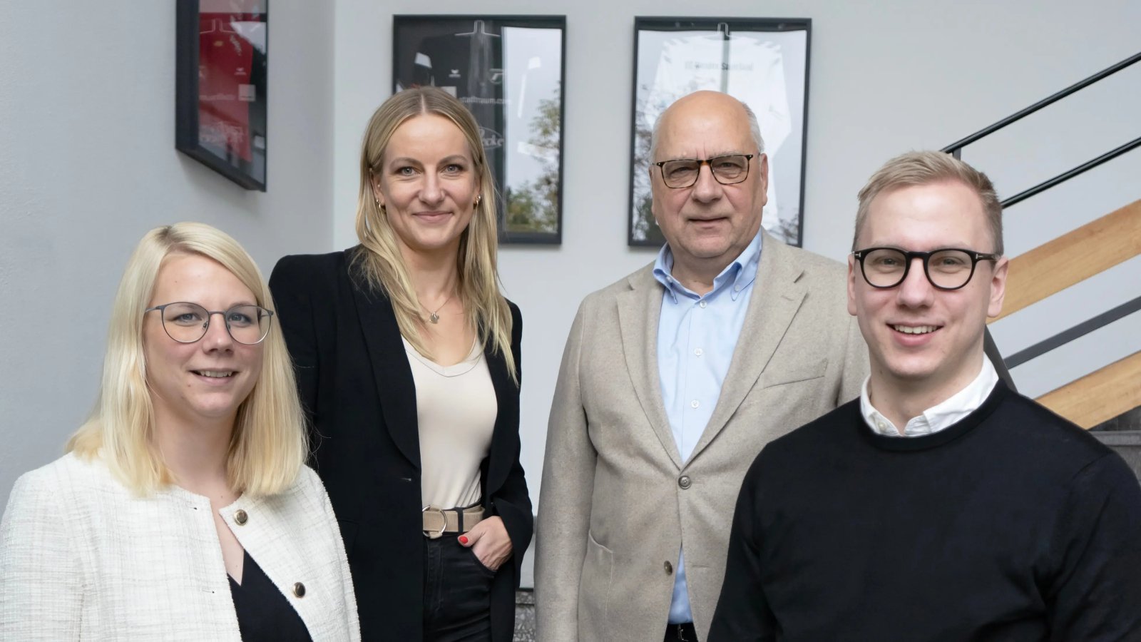 Geschäftsführung der URBANOVA.Group: Laura Danne-Rasche, Annegret Müller, Stefan Dittrich, Simon Dittrich