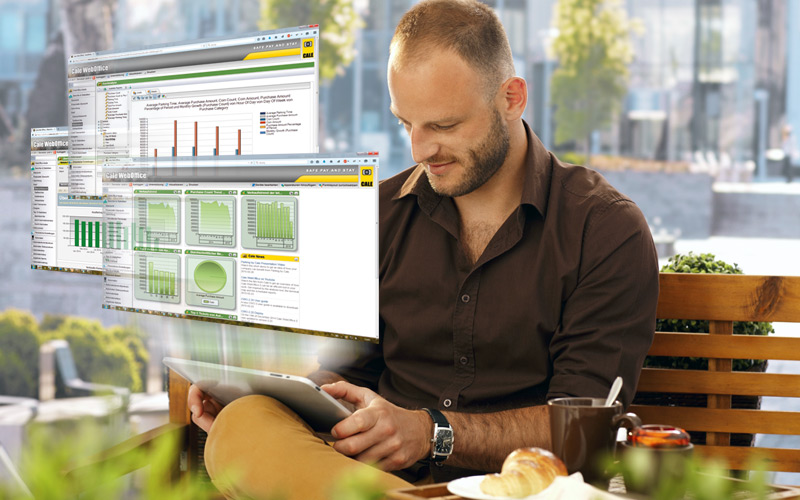 Backoffice-System für Parkscheinautomaten.